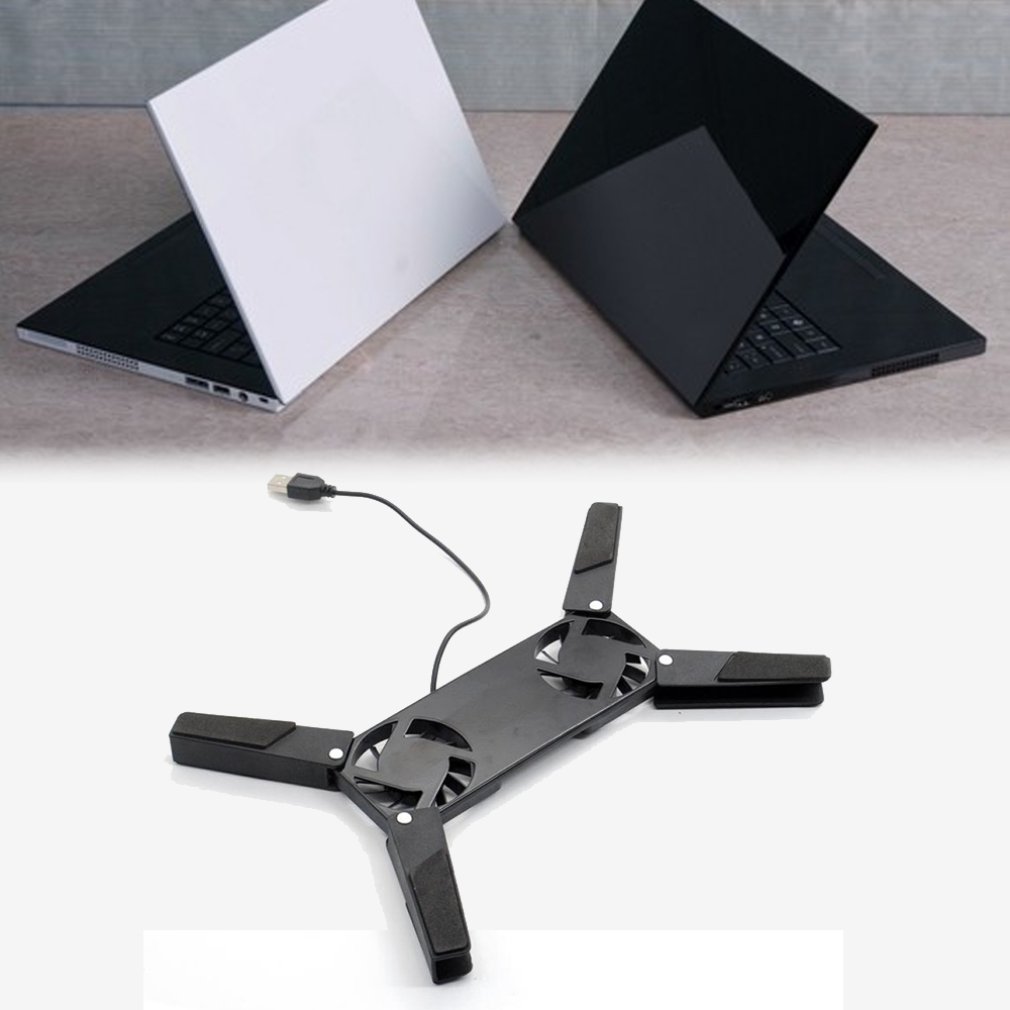 Laptop Accessories Cooling Pad - Podstawka chłodząca z podwójnymi wentylatorami USB,