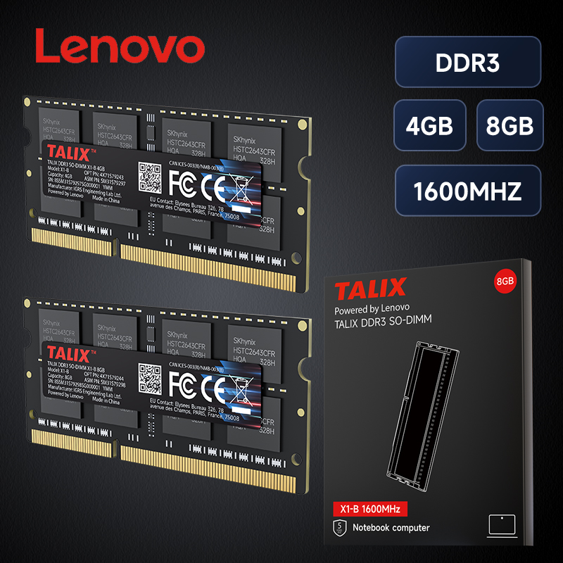 Memory Ram Upgrade - Pamięć RAM Lenovo TALIX DDR3 SODIMM
