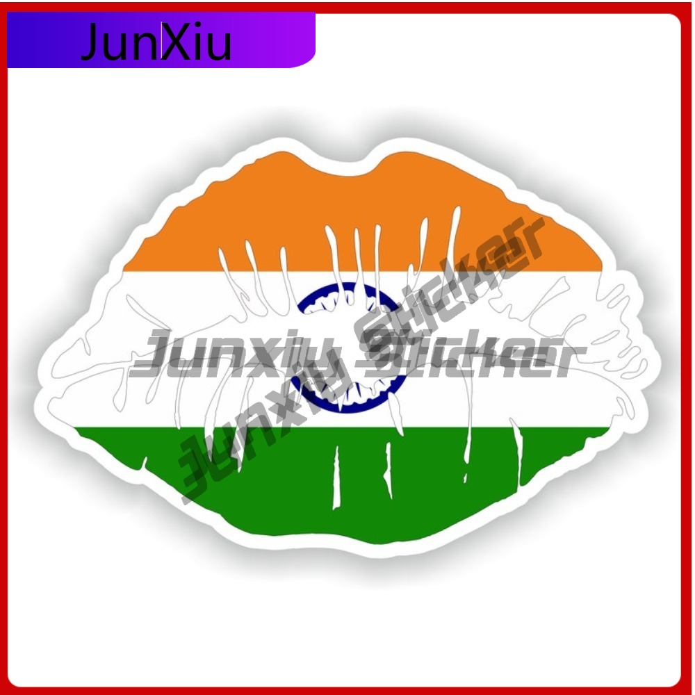 Laptop Accessories India - Śmieszna naklejka z emblematem Indie na