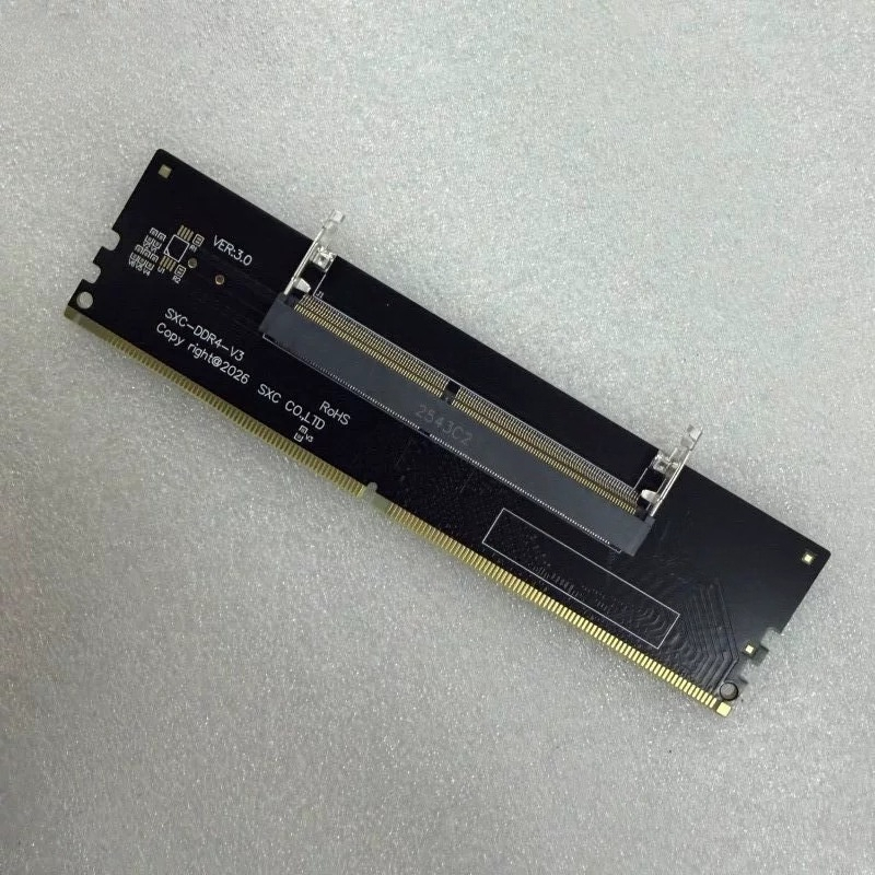 Memory Ram Upgrade - Karta adaptera pamięci DDR4 z notebooka