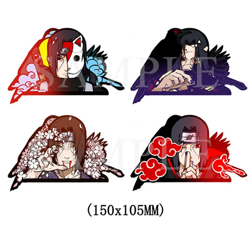 Laptop Accessories Toys - NARUTO Uchiha Itachi 3D Motion naklejka