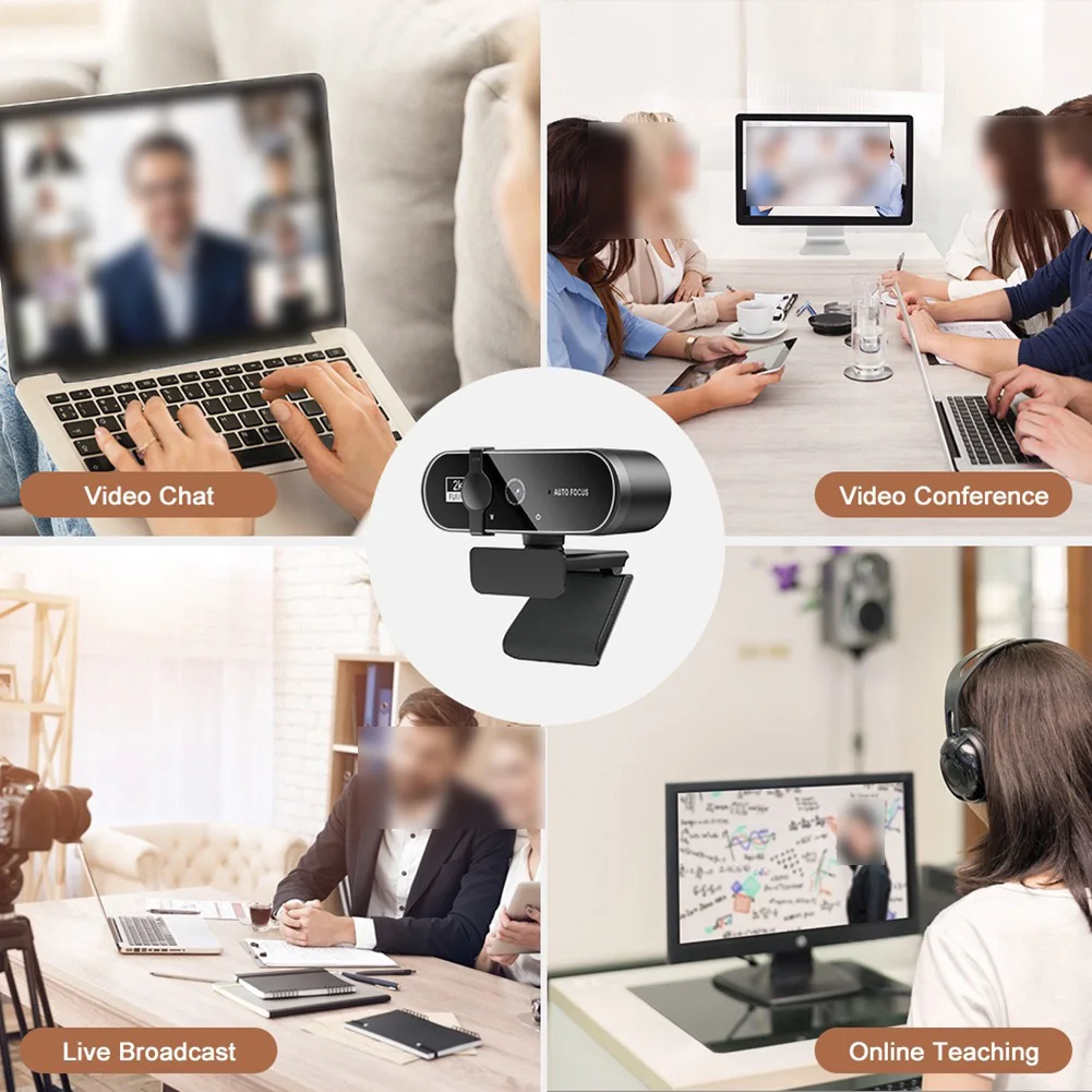 Laptop Accessories Online - Kamera internetowa 4K HD do zajęć