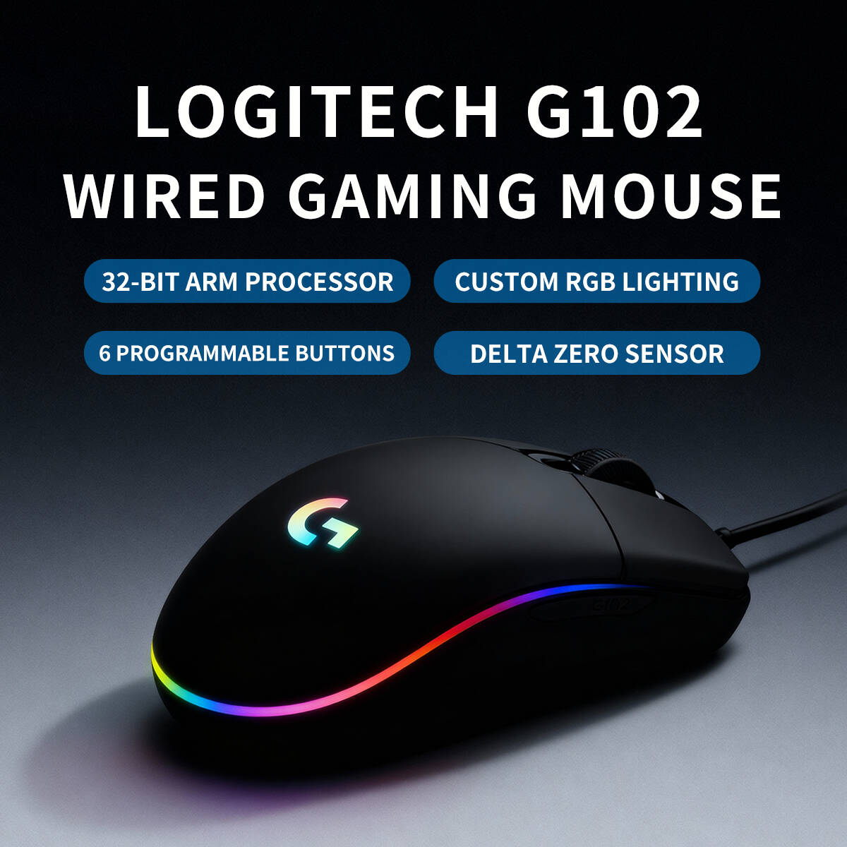 Oryginalna mysz Logitech G203  – Logitech Mouse G203 recenzja i cena