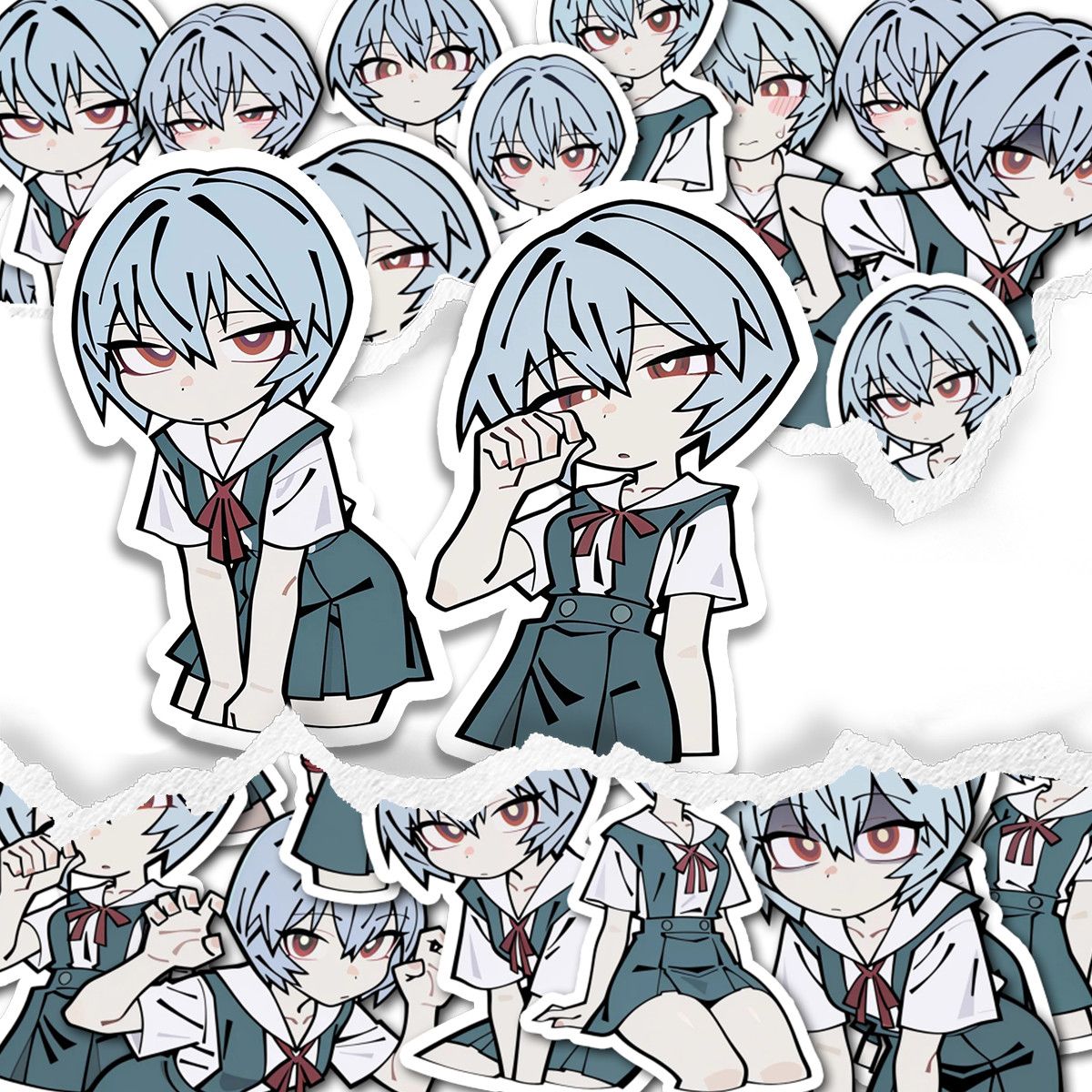 Nowe naklejki Neon Genesis Eva – Laptop Accessories Toys recenzja i cena