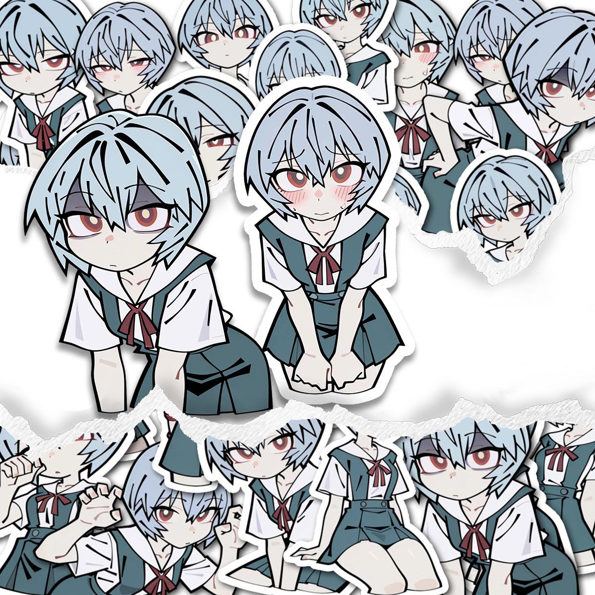 Nowe naklejki Neon Genesis Eva – Laptop Accessories Toys recenzja i cena