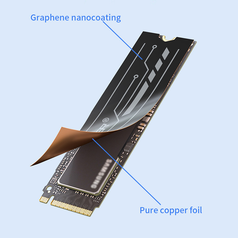 TEUCER Graphene M.2 SSD Radiat – Laptop Accessories Cooling Pad recenzja i cena