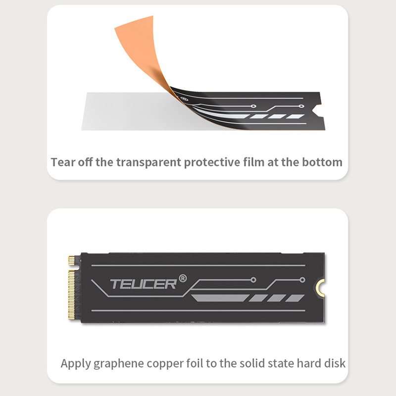 TEUCER Graphene M.2 SSD Radiat – Laptop Accessories Cooling Pad recenzja i cena