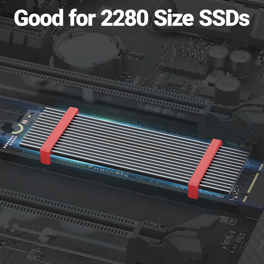 Radiator JEYI M.2 SSD, alumini – Laptop Accessories Cooling Pad recenzja i cena