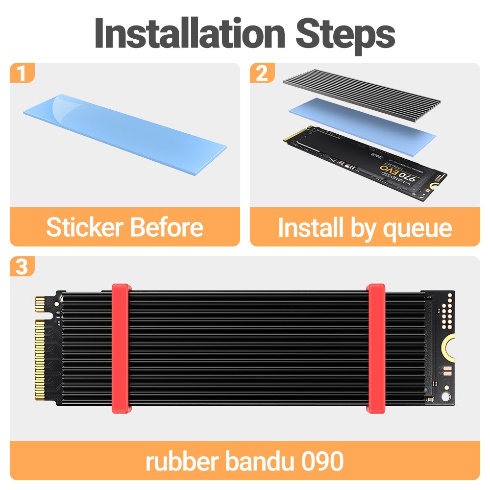 Radiator JEYI M.2 SSD, alumini – Laptop Accessories Cooling Pad recenzja i cena