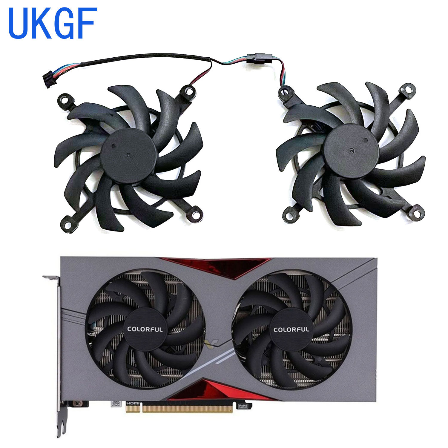 Wymienny wentylator 85MM 4PIN  – Nvidia Vga Rtx 4060 recenzja i cena